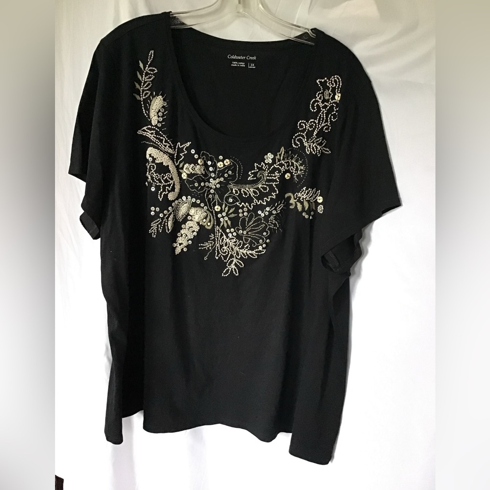 Plus Size Black Tshirt